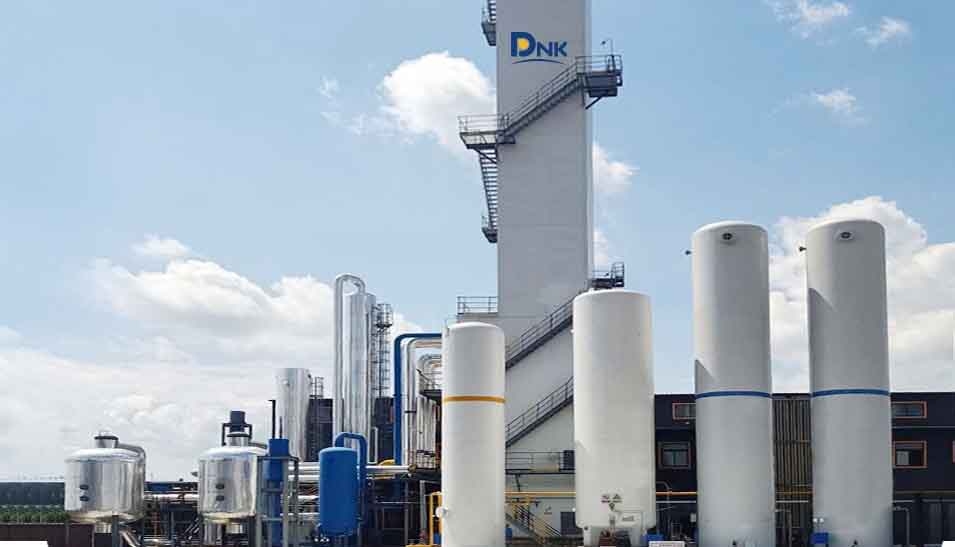 Full-liquid air separation uses international advanced software to calculate